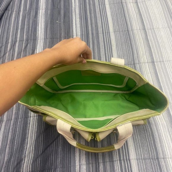 Y2k Coach Green Purse Bag - Picture 4 of 6